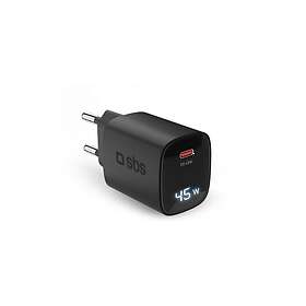 SBS TETRGANLCD1C45K Intérieur AC Chargeur 45W