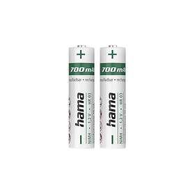 Hama Rechargeable AAA 700mAh 2-pack