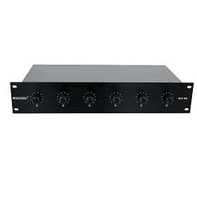 Omnitronic PA 6-Zone Stereo Vol Cont10W bk