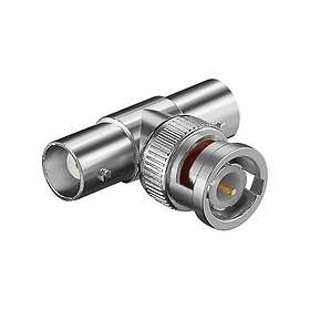 PRO 4040849113444 BNC Jakaa BNC Hane till 2 x BNC Hona Adapter (10-pack)