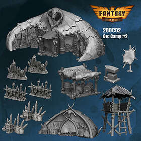 FirstWheels Orc Village Camp Set #2