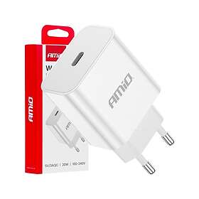 AMiO -03891 Seinälaturi USB-C:llä 20W