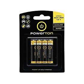 Powerton AAA/LR03 4-pack