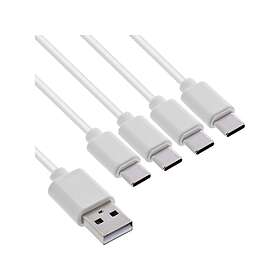 InLine 35146W USB-A till USB-C