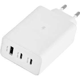 Denmen EP-T6530 2xUSB-C 1xUSB Seinälaturi 65W