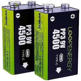 Verico Loopenergy 9V 2-pack
