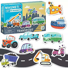 Dodo Transport Magnetic Set 15-Piece 4823115907158