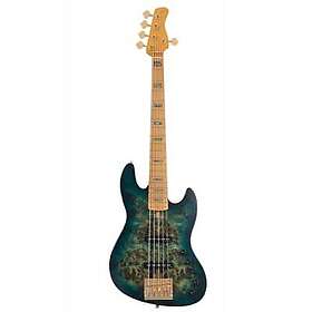 Sire Marcus Miller V10-5 Bass Poplar burl Grønn