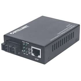 Intellinet 507349 Gigabit Ethernet Media Converter 10/100/1000Base-T til 1000Bas