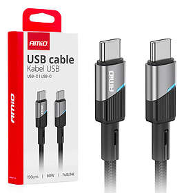AMiO -03926 USB-C - USB-C 60W 1m