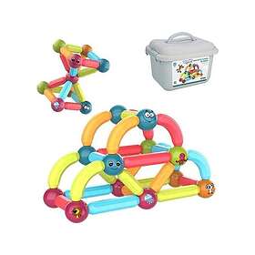 Woopie Magnetion Education Construction Block 52-Delar 45173LEK
