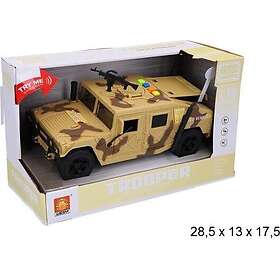 Gazelo Trooper Militärfordon Ljus Ljud