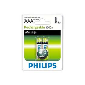 Philips Multilife AAA 800mAh 2-pack
