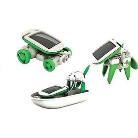 LEANToys Solar Robot 6-In-1 Science Kit