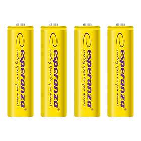 Esperanza NiMH AA 2000mAh 4-pack Jaune