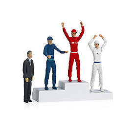 Carrera Toys Winner's Rostrum With Set Of Figures