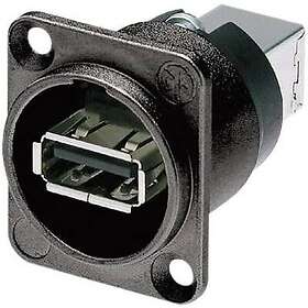 Neutrik NAUSB-W-B D-Series USB A Femelle vers USB B Mâle Adaptateur