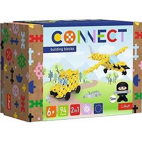 Trefl Connect 2In1 Building Blocks Set Plane/Jeep 5900511619690