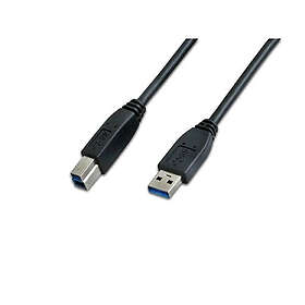 Wirewin USB-A till USB-B USB 3.2 Gen 1 3 m