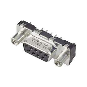 FCI D09S24A4GX00LF D-Sub 9 Pin Solder Adapter