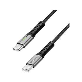 LogiLink CU0423 USB-C till USB-C 480 Mbps, 100W 1.5 m Flätad