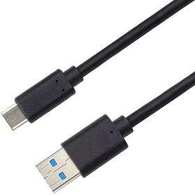 PremiumCord KU31CK01BK USB-C - USB-A USB 3.2 Gen 2, 3A, 10 Gbit/s 0.15 m