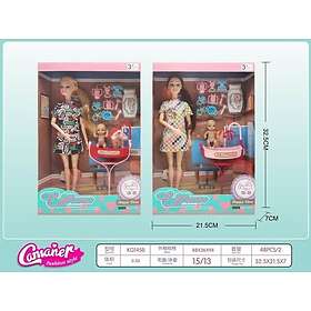 Maksik Docka med Tillbehör och Baby