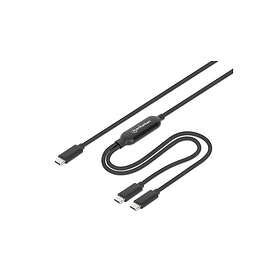 Manhattan 355810 USB-C to 2 x USB-C 2 m