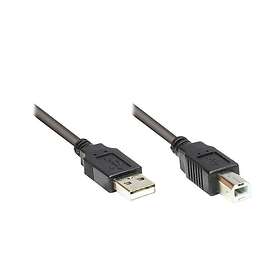 Alcasa electronik 2510-2OFS USB-A till USB-B USB 2.0 1.8 m