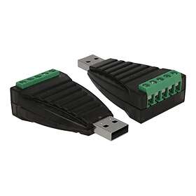 DeLock 87738 USB-adapter USB (Han) til 5 Pins Terminalblokk 2500 V