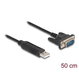 DeLock 66461 USB-A till DB-9 50 cm