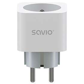 Savio Smart Plug 16A [AS-01] [WiFi, Contrôle d'énergie]