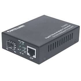 Intellinet 510493 Convertisseur de Média Ethernet Gigabit 10/100/1000Base-TX ver