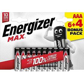 Energizer MAX AAA 10-pack