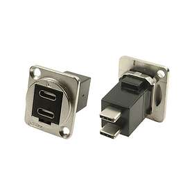 Cliff CP30212M USB Adapter Panel Mount