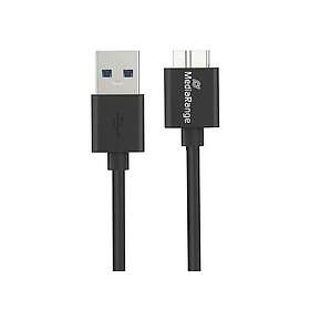 MediaRange MRCS239 USB-A till Micro-USB B USB 3.2 Gen 1 0.5 m