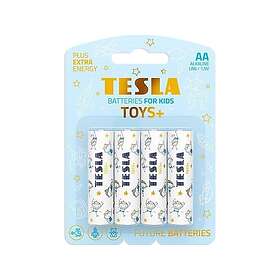 Tesla Toys+ AA Alkaline 4-pack
