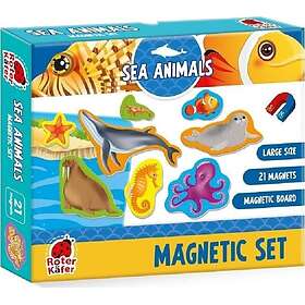 Roter Kafer Merieläimet Magneettinen Palapeli 21-Osaa RK2090-05