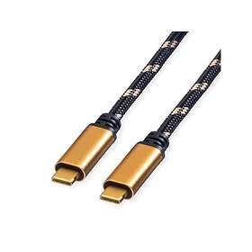 Roline 11.02.9038 USB-C till USB-C USB4 Gen 3x2 40 Gbit/s 1 m