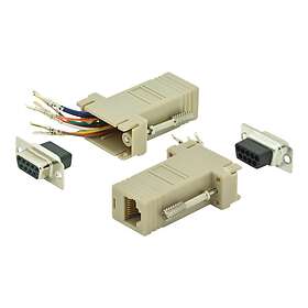 Assmann AK-610516-000-I Adaptateur Série RS-232 DB-9 Femelle vers RJ-45 Femelle