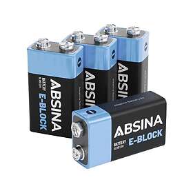Absina 401040-4 9V 580mAh 4-pack