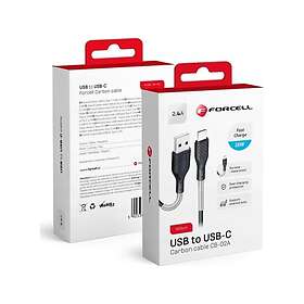 Forcell 5903396152344 USB-A til USB-C 1 m