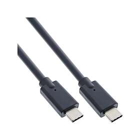 InLine 35707A USB-C til USB-C USB 3.2 Gen 2 0.3 m