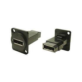 Cliff CP30233M3B DisplayPort Female to DisplayPort Female Adapter