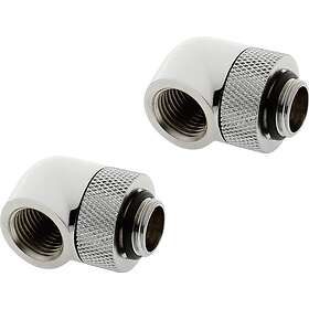 XSPC 5060596651203 Adaptateur 90 Degré G1/4 Mâle à G1/4 Femelle Pivotant