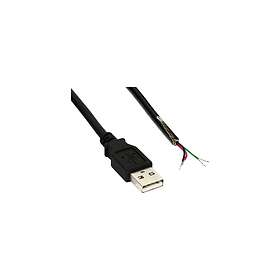 InLine 34520Z USB-A til USB-A 2 m