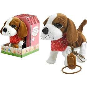 Lean Toys Interactive Dog With Leash And Box