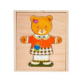 SMILYPLAY Nallekarhu Tyttö Palapeli