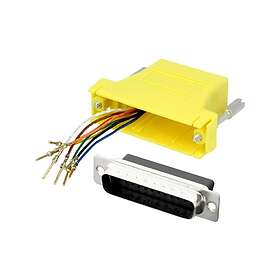 Encitech 2112-0151-13 D-Sub Adapter D-Sub Connector 25-Pin to RJ45 Connector 8P8