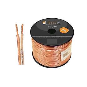 Libox Høyttalerkabel 2x2.5mm 100m LB0009